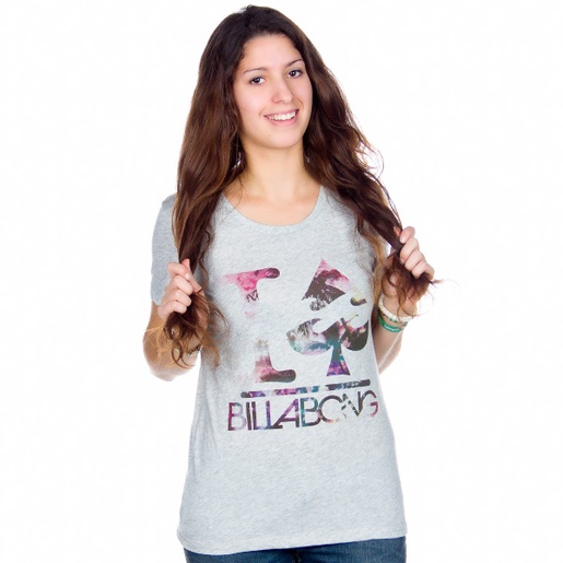 I Love Tee SS Women grey heather M